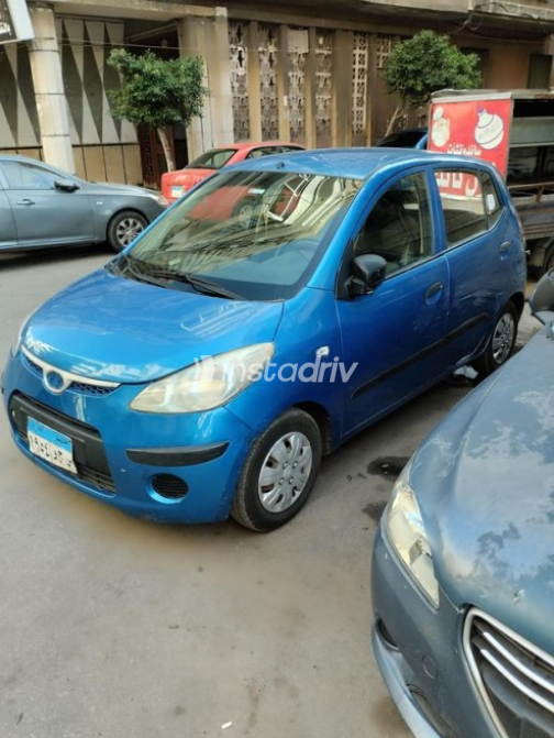 هيونداي I10 2008 أزرق يدوي مستعملة للبيع في الإسكندرية - 5