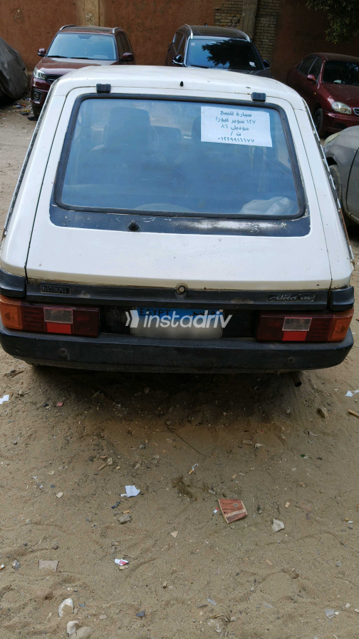 Fiat 127 1986 White Manual Used for Sale in Cairo - 5