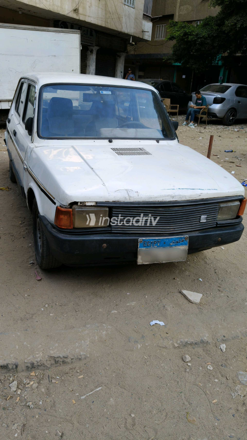 Fiat 127 1986 White Manual Used for Sale in Cairo - 8