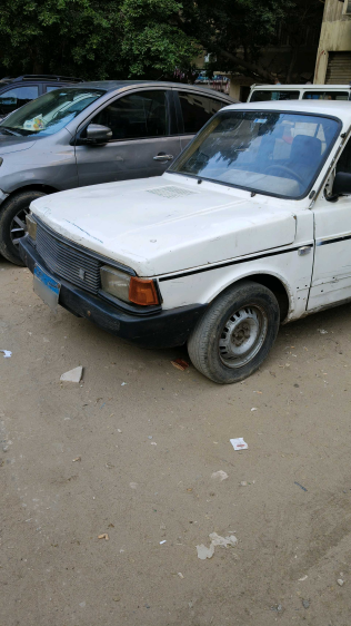Fiat 127 1986 White Manual Used for Sale in Cairo