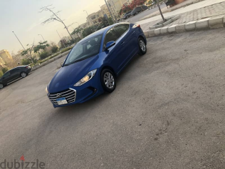 Hyundai Elantra 2018 Dark Blue Automatic Used for Sale in Giza