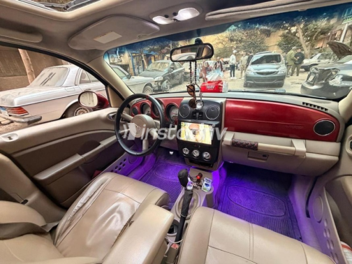 Chrysler PT Cruiser 2006 Dark Red Manual Used for Sale in Greater Cairo ( Cairo + Giza) - 4