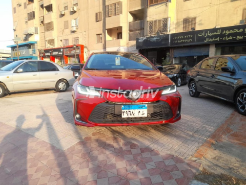 Toyota Corolla 2025 Red Automatic Used for Sale in Nasr city - 1