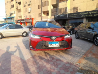 Toyota Corolla 2025 Red Automatic Used for Sale in Nasr city