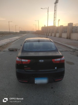 Kia Rio 2013 Black Automatic Used for Sale in Suez 