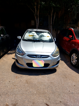 Hyundai Accent RB 2014 Silver Automatic Used for Sale in Nasr city