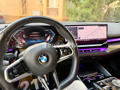 BMW 520 2025 Black Automatic Used for Sale in Madinaty - 1