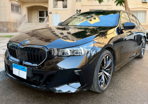 BMW 520 2025 Black Automatic Used for Sale in Madinaty - 7