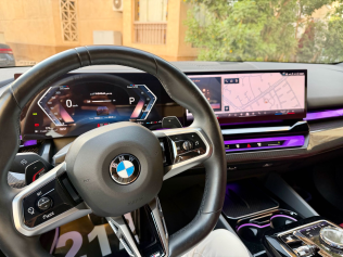 BMW 520 2025 Black Automatic Used for Sale in Madinaty