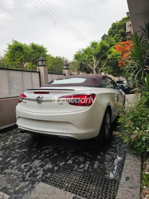Opel Cascada 2016 White Automatic Used for Sale in Nasr city - 2