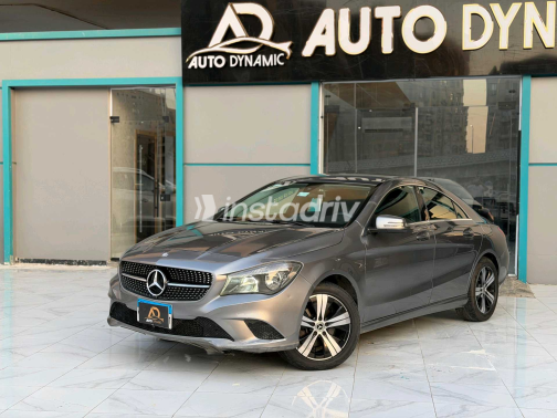 Mercedes CLA 180 2015 Gray Automatic Used for Sale in Nasr city - 1