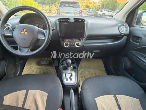 Mitsubishi Attrage 2015 Red Automatic Used for Sale in Cairo - 5