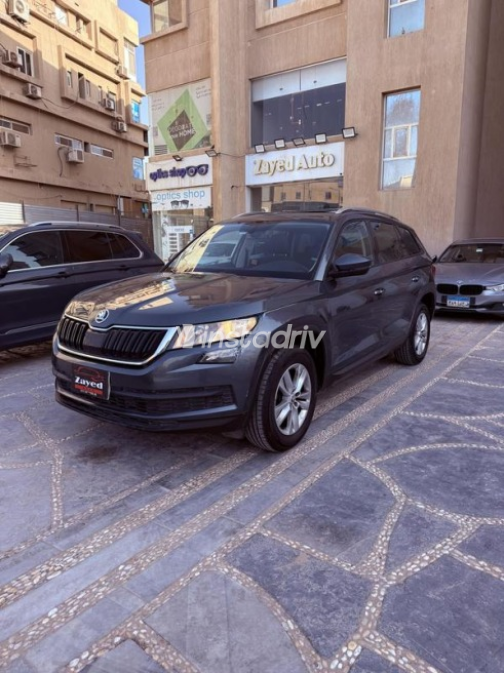 Skoda Kodiaq 2019 Gray Automatic Used for Sale in Sheikh Zayed City - 5
