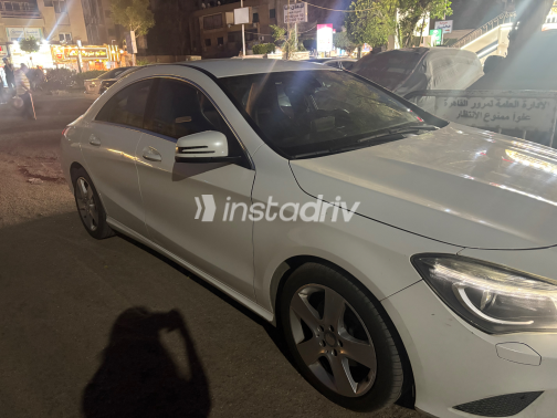 Mercedes CLA 180 2015 White Automatic Used for Sale in Maadi - 1