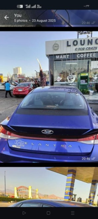 هيونداي إلنترا سى ان 7 2021 أبيض أوتوماتيك مستعملة للبيع في القاهرة الكبرى ( القاهرة - الجيزة)