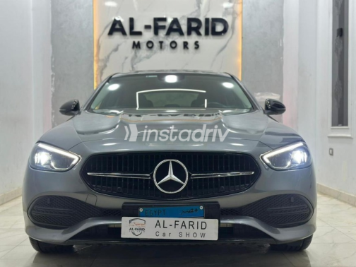 Mercedes C 200 2023 Gray Automatic Used for Sale in Cairo - 3