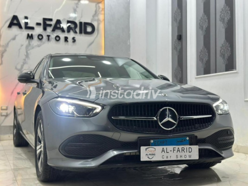 Mercedes C 200 2023 Gray Automatic Used for Sale in Cairo - 4