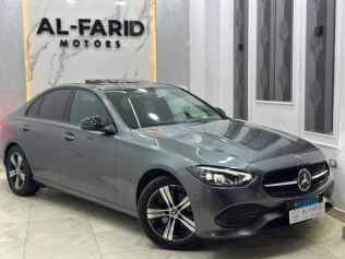 Mercedes C 200 2023 Gray Automatic Used for Sale in Cairo