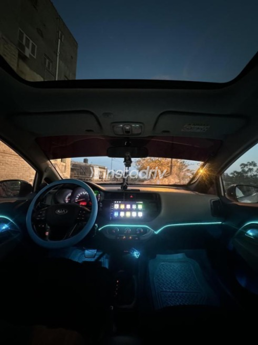 Kia Rio 2014 Silver Automatic Used for Sale in Kafr el-Sheikh - 5