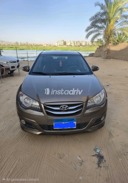 Hyundai Elantra HD 2017 Bronze Automatic Used for Sale in Sohag - 1