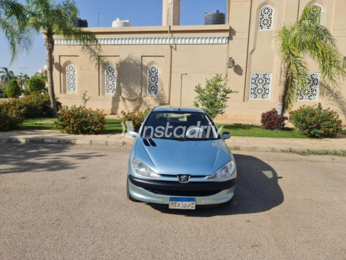 Peugeot 206 2001 Dark Blue Manual Used for Sale in Greater Cairo ( Cairo + Giza) - 1