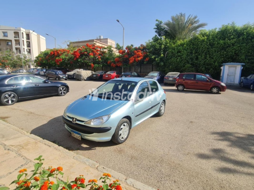 Peugeot 206 2001 Dark Blue Manual Used for Sale in Greater Cairo ( Cairo + Giza) - 2