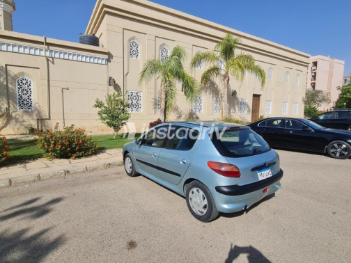 Peugeot 206 2001 Dark Blue Manual Used for Sale in Greater Cairo ( Cairo + Giza) - 6
