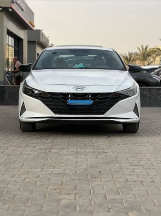 Hyundai Elantra 2023 White Automatic Used for Sale in Nasr city
