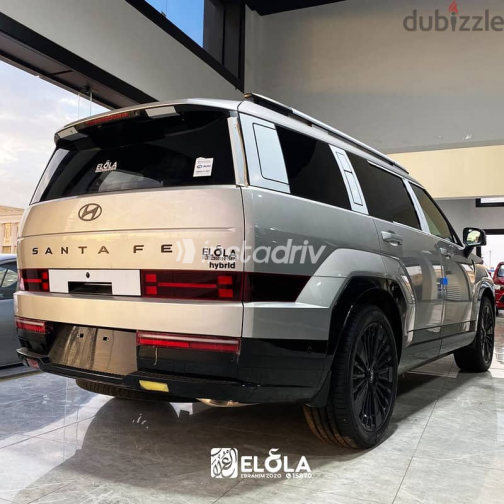 Hyundai Santa Fe 2025 Gray Automatic New for Sale in Giza - 2