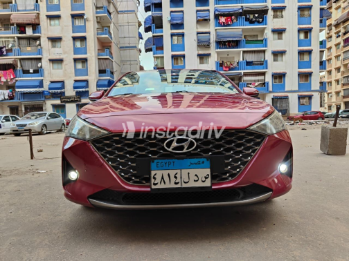 Hyundai Accent HCI 2021 White Automatic Used for Sale in Port Said - 6