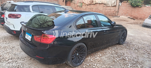 بي ام دبليو 316 2014 أسود أوتوماتيك مستعملة للبيع في الجيزة - 6