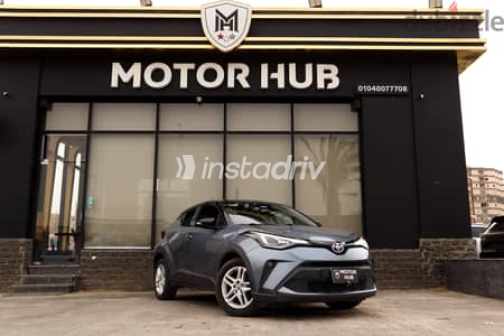 Toyota C-HR 2021 Dark Blue Automatic Used for Sale in Nasr city - 1