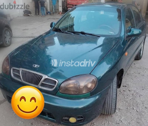 Daewoo Lanos 2003 Green Manual Used for Sale in Giza - 1