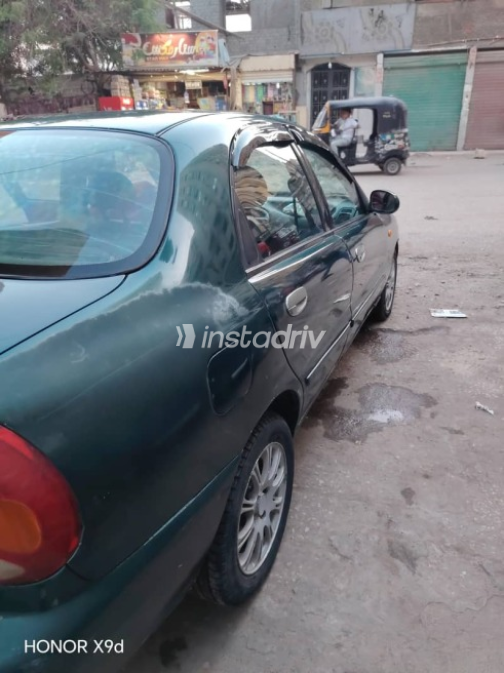 Daewoo Lanos 2003 Green Manual Used for Sale in Giza - 2