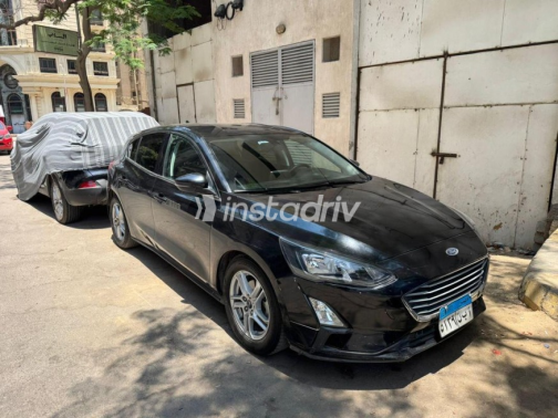 فورد فوكس 2021 أسود أوتوماتيك مستعملة للبيع في الجيزة - 2