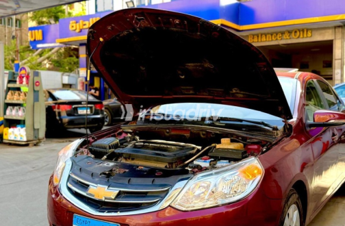 Chevrolet Optra 2020 Red Automatic Used for Sale in Mohandessin - 5