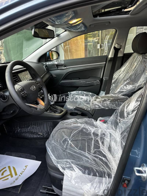 Hyundai Elantra 2025 Dark Blue Automatic New for Sale in Nasr city - 3