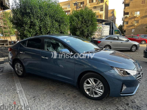 Hyundai Elantra 2025 Dark Blue Automatic New for Sale in Nasr city - 4
