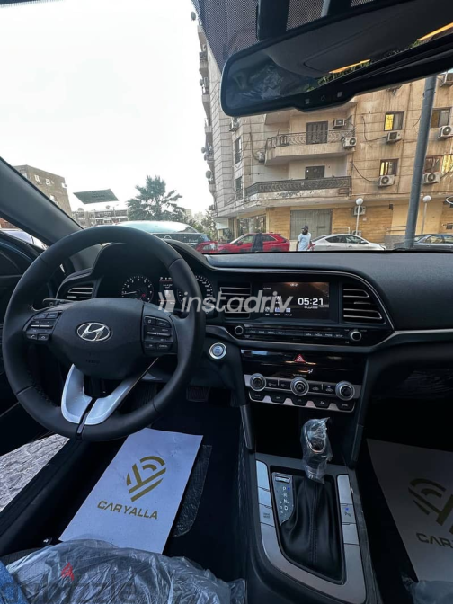 Hyundai Elantra 2025 Dark Blue Automatic New for Sale in Nasr city - 9