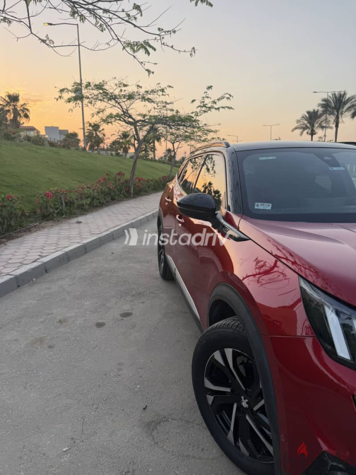 Peugeot 2008 2022 Red Automatic Used for Sale in Cairo - 2