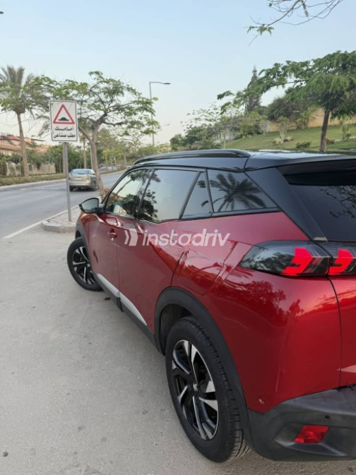 Peugeot 2008 2022 Red Automatic Used for Sale in Cairo - 3