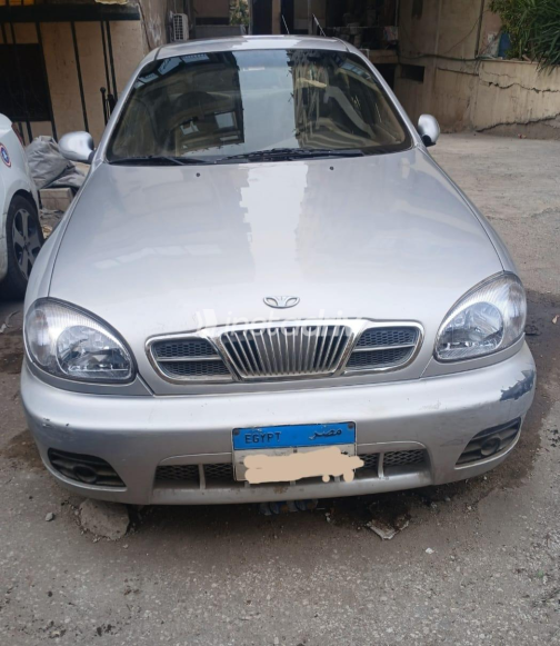 Daewoo Lanos 2 2003 Silver Manual Used for Sale in Nasr city - 9
