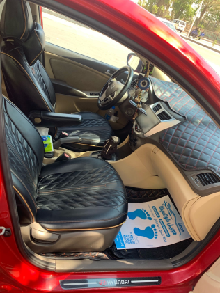 Hyundai Accent 2012 Red Automatic Used for Sale in Maadi