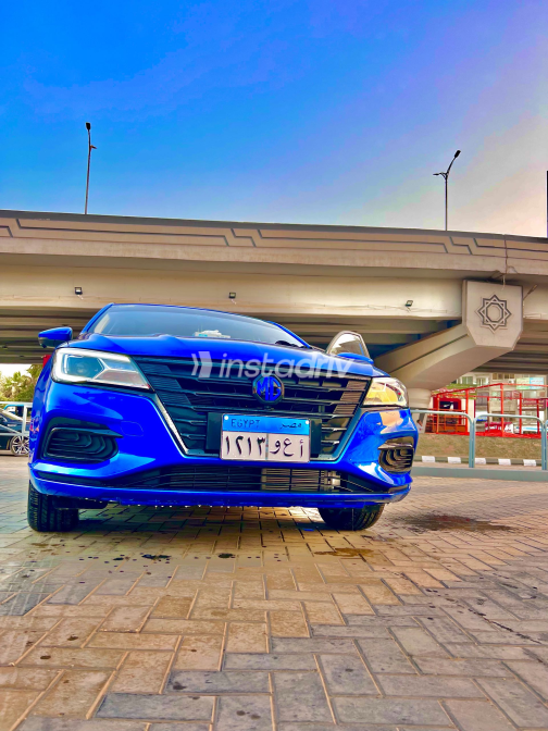 MG 5 2022 Blue CVT Used for Sale in Qalyubia - 1