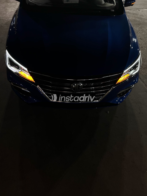 MG 5 2022 Blue CVT Used for Sale in Qalyubia - 3