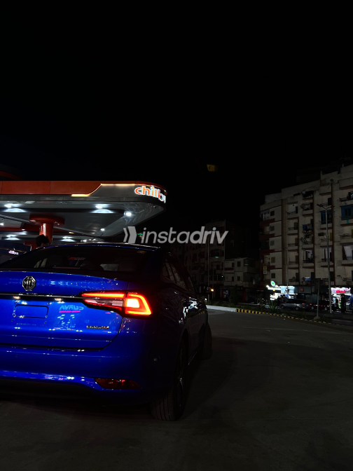 MG 5 2022 Blue CVT Used for Sale in Qalyubia - 4