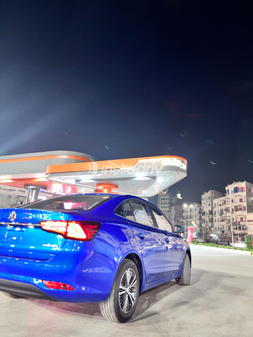 MG 5 2022 Blue CVT Used for Sale in Qalyubia - 7