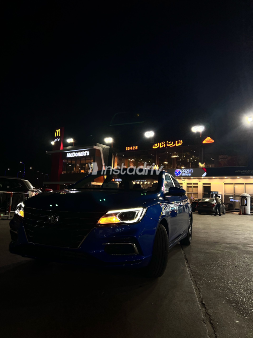 MG 5 2022 Blue CVT Used for Sale in Qalyubia - 9