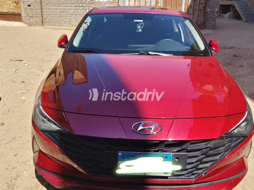 Hyundai Elantra CN7 2022 White Automatic Used for Sale in Khanka - 1