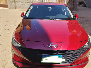 Hyundai Elantra CN7 2022 White Automatic Used for Sale in Khanka
